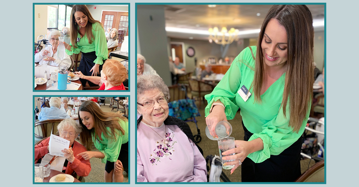 Photos of Atria Employee Anela