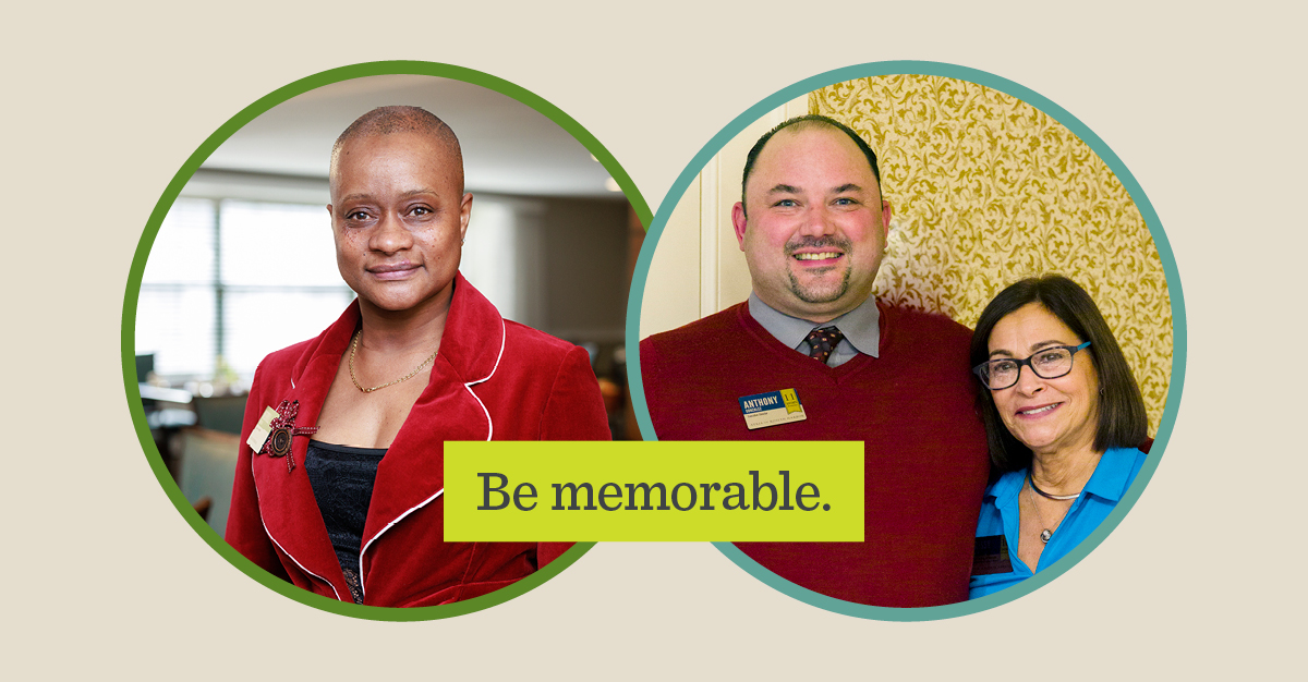Atria Senior Living staff work hard to make the holidays special for all residents